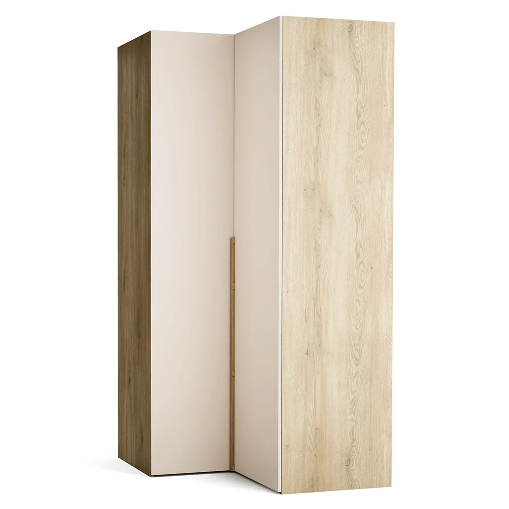 Armoire d'angle 104x240cm STOR (L 160 x H 240, Droite)