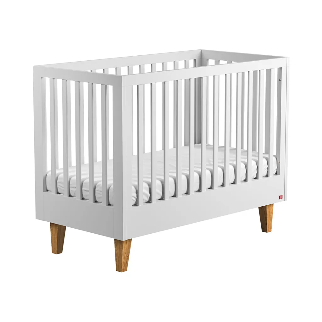 Lit bébé 60x120 LOUNGE (Blanc)