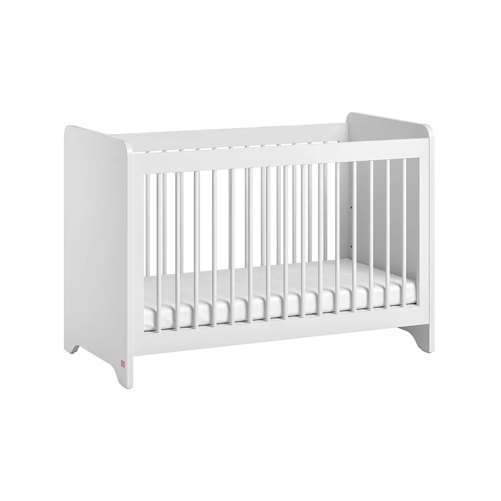 Lit bébé 60x120 OVA by Vox (Blanc)